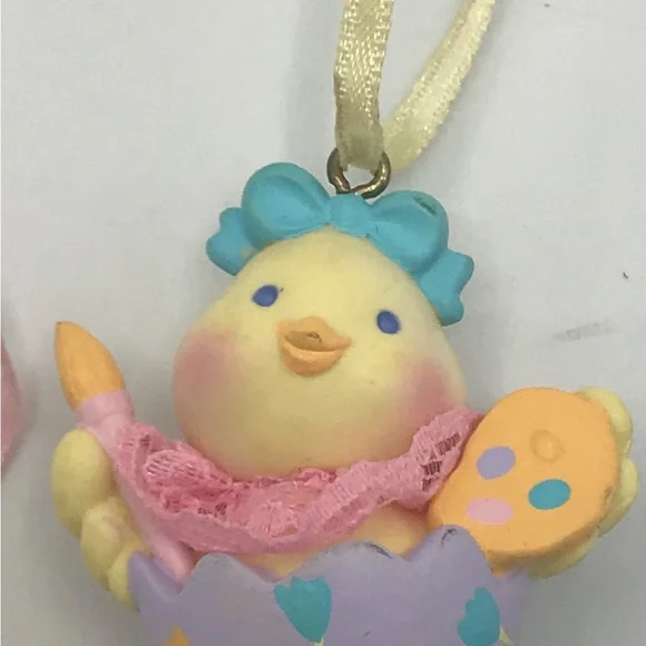 Avon Easter Ornaments Lot of 3 Vintage - Picture 4 of 7